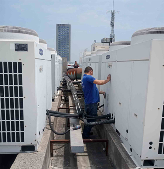 马鞍山市中央空调制热和不制冷系统维修方法